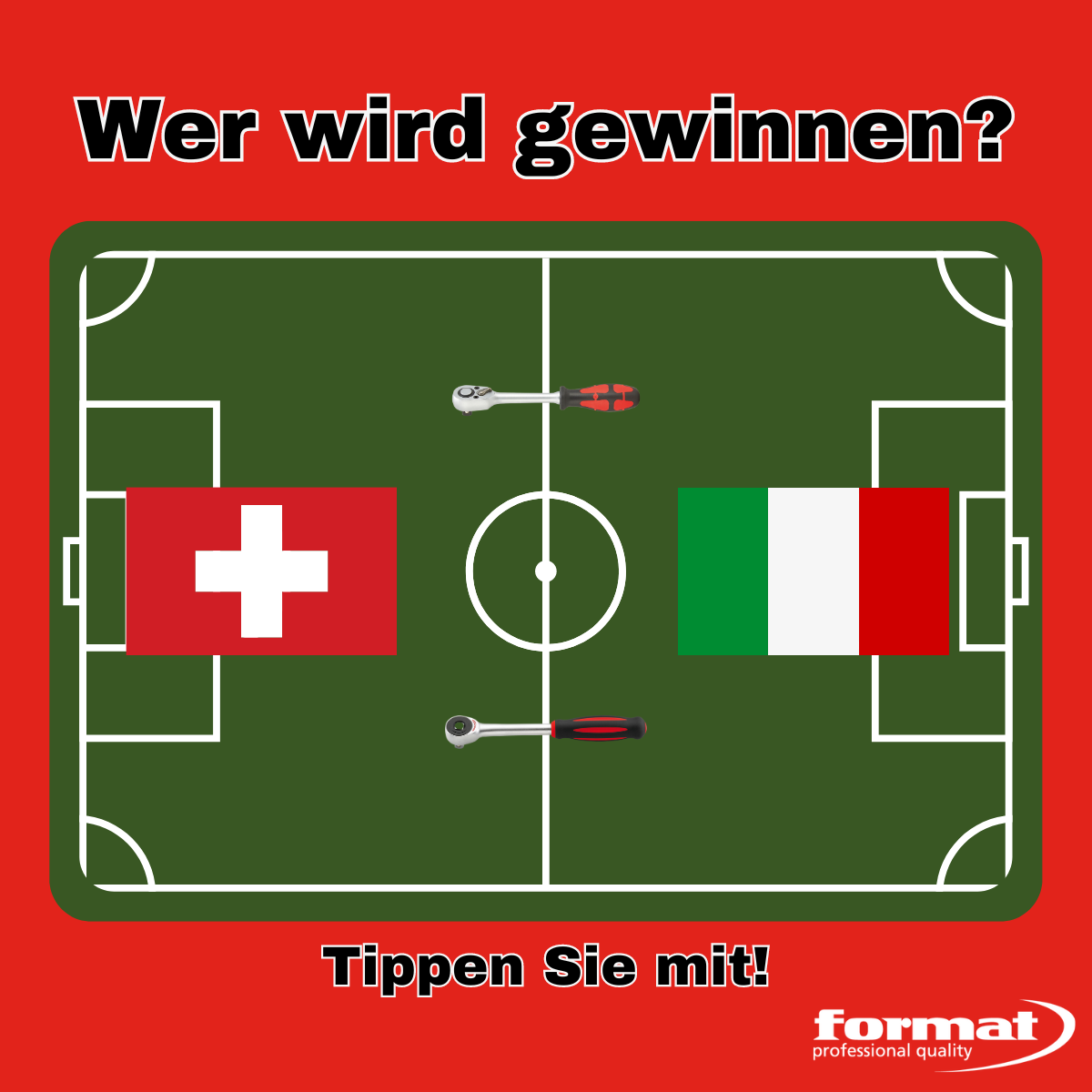 Schweiz gegen Italien